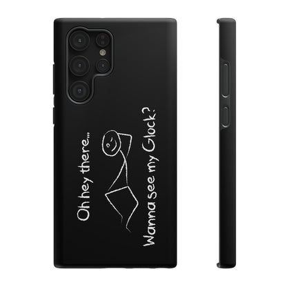 Wanna See My Glock Impact-Resistant Phone Case