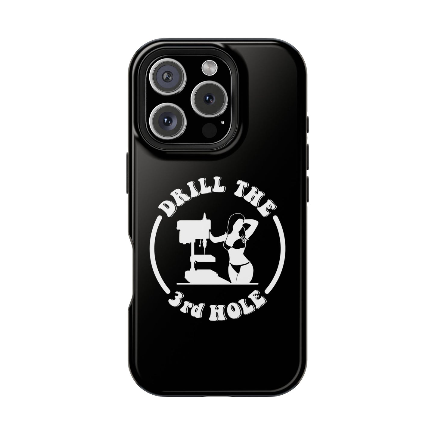 Drill the 3rd Hole Impact-Resistant Phone Case