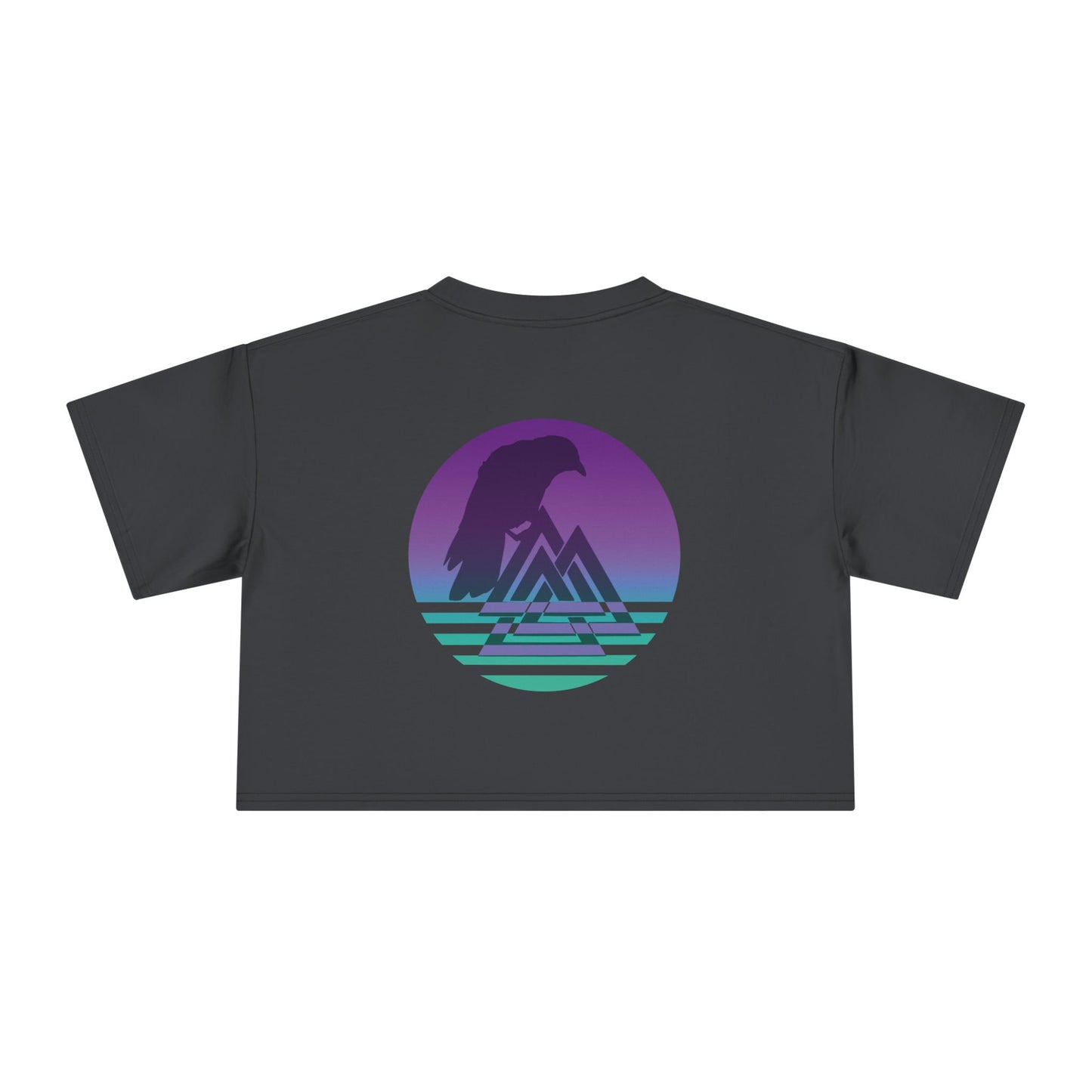 Violence is Mandatory - Dusk Women's Crop Tee