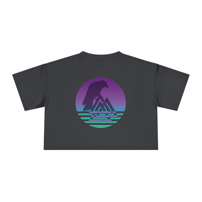 Violence is Mandatory - Dusk Women's Crop Tee